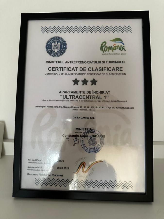 شقة Apartament Ultra Central 1 هونيدوارا المظهر الخارجي الصورة